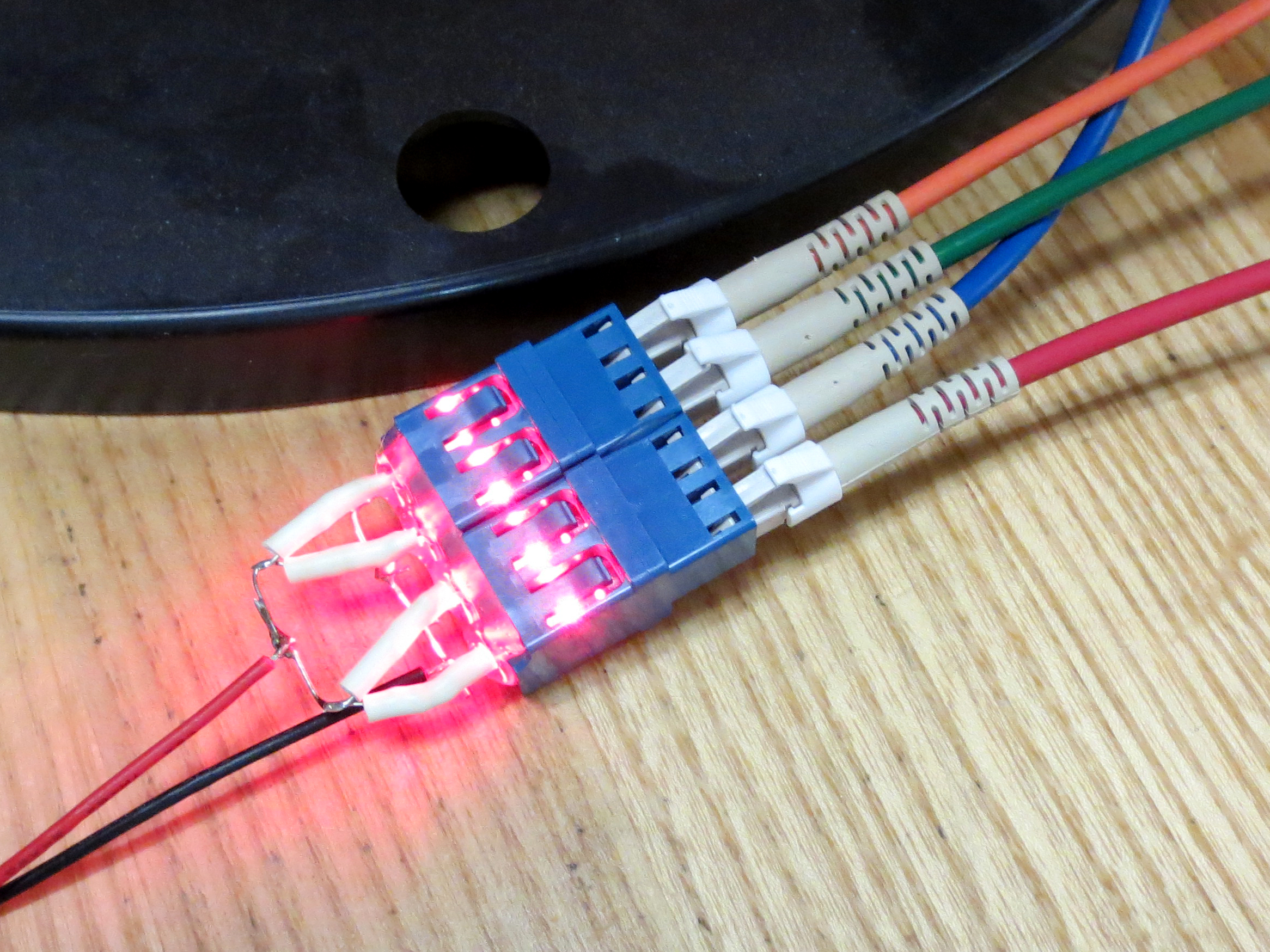 Build a simple Fiber Optic tester
