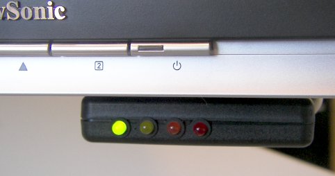 eMail Light: LEDs show new email
