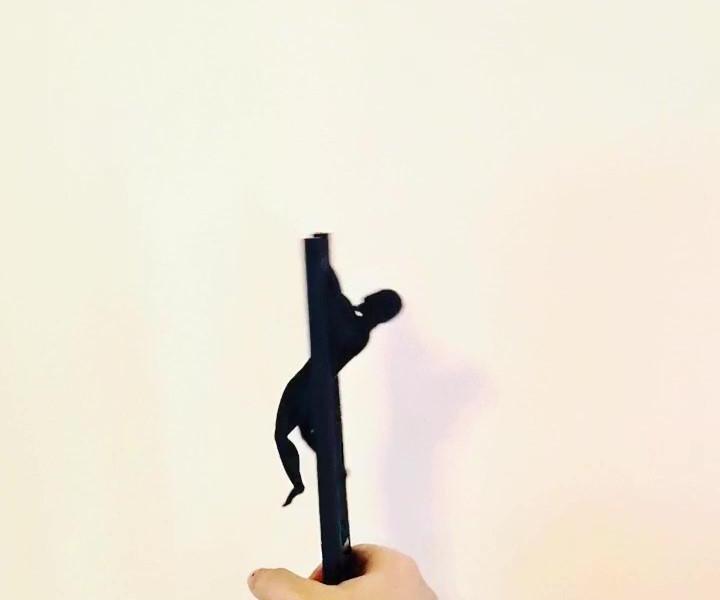 Tumbling and Twirling Gymnast Toy! (TinkerCAD & 3D Printing)