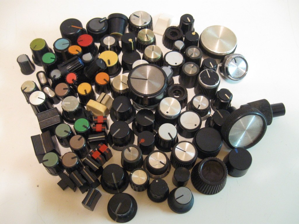 Unique homemade volume/potentiometer knobs