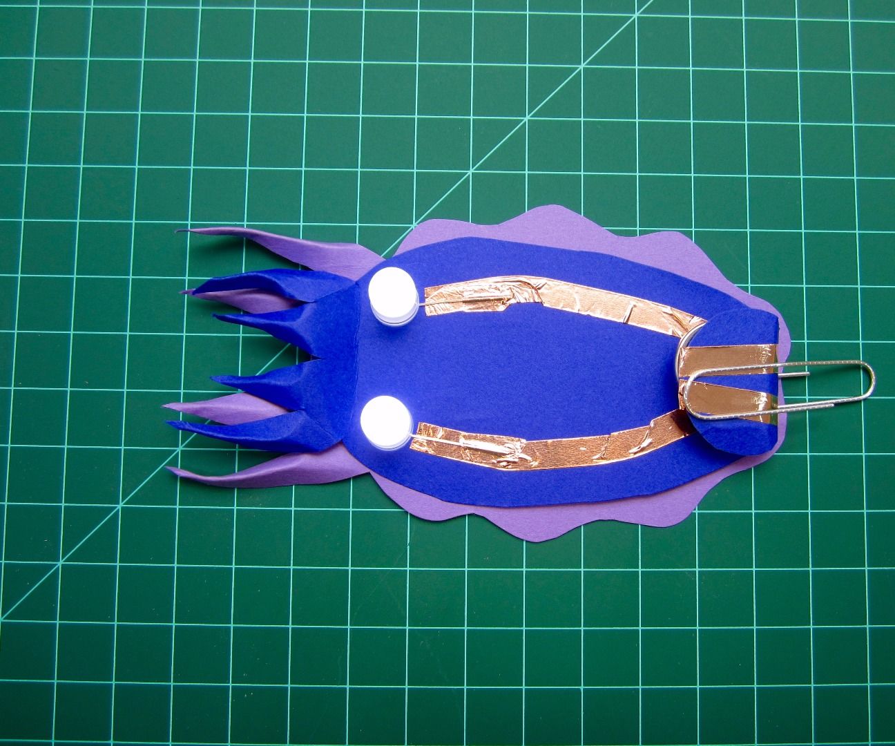 LED Paper Cephalopod