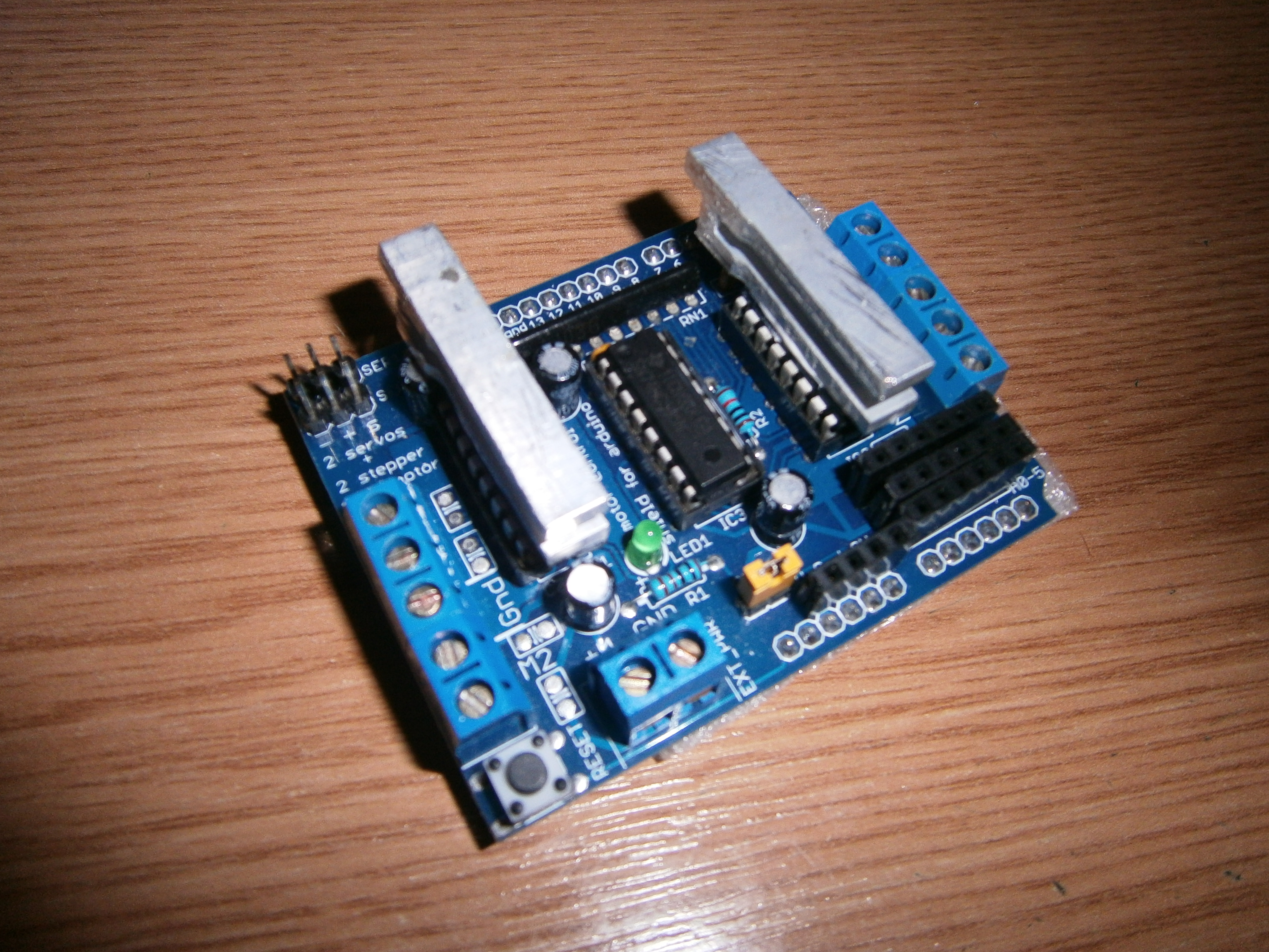 Heatsink for L293D or Similar Integrated Circuits