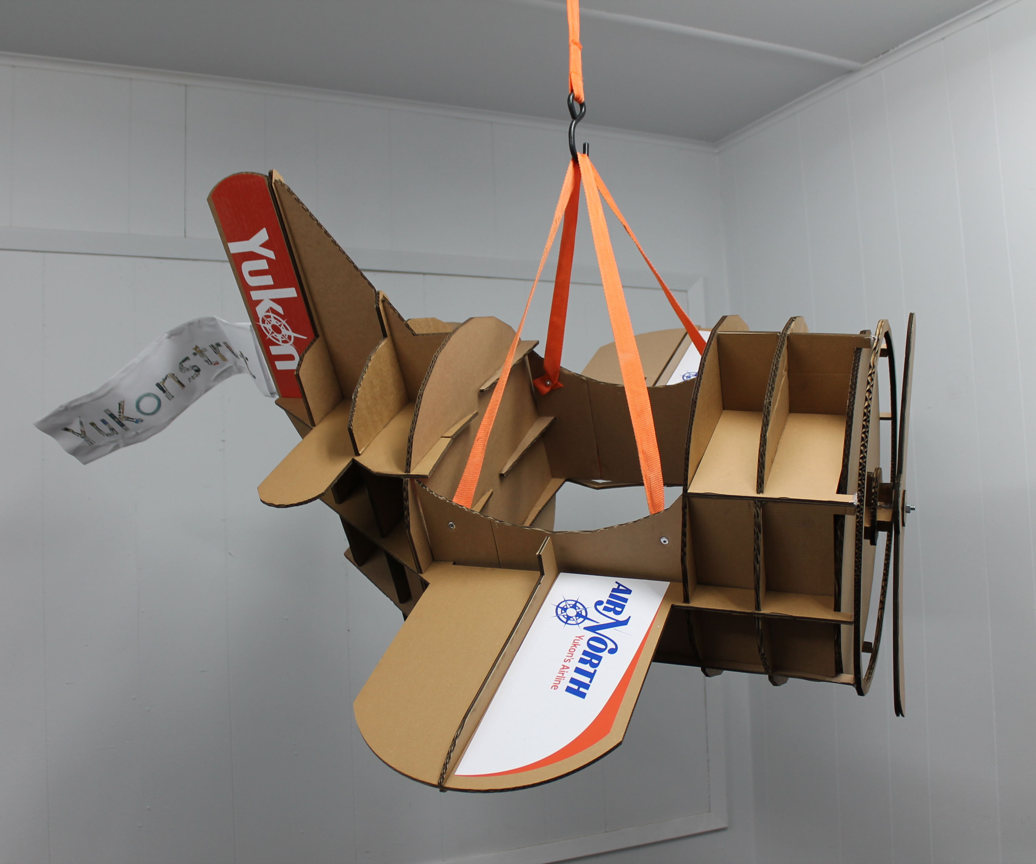 Cardboard Airplane - From 3D Model to Parade Costume