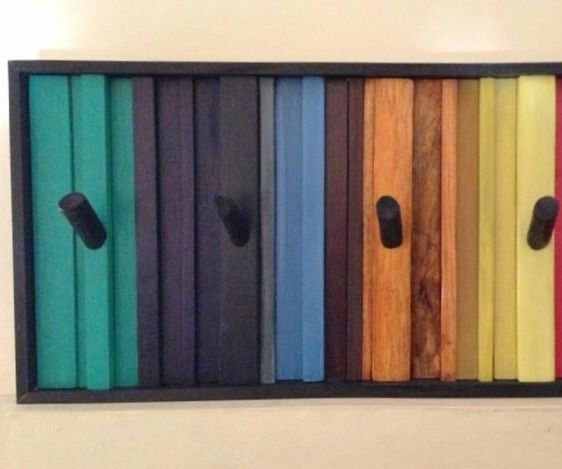 Reclaimed Wood Coat Rack