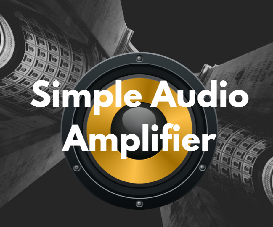 Simple Audio Amplifier with LM386