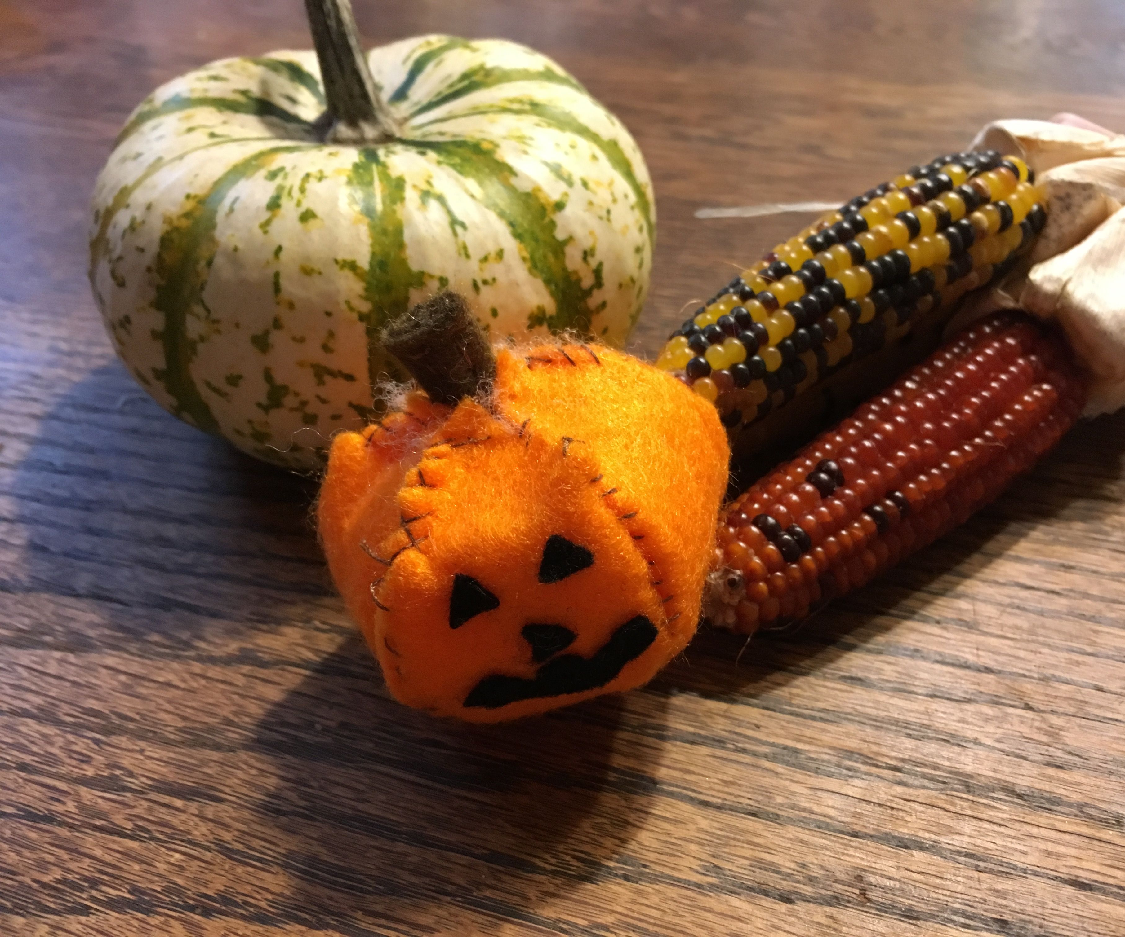 DIY Jack O' Lantern Plush/Pincushion