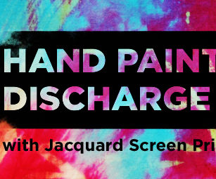Hand Painted Discharge Techniques