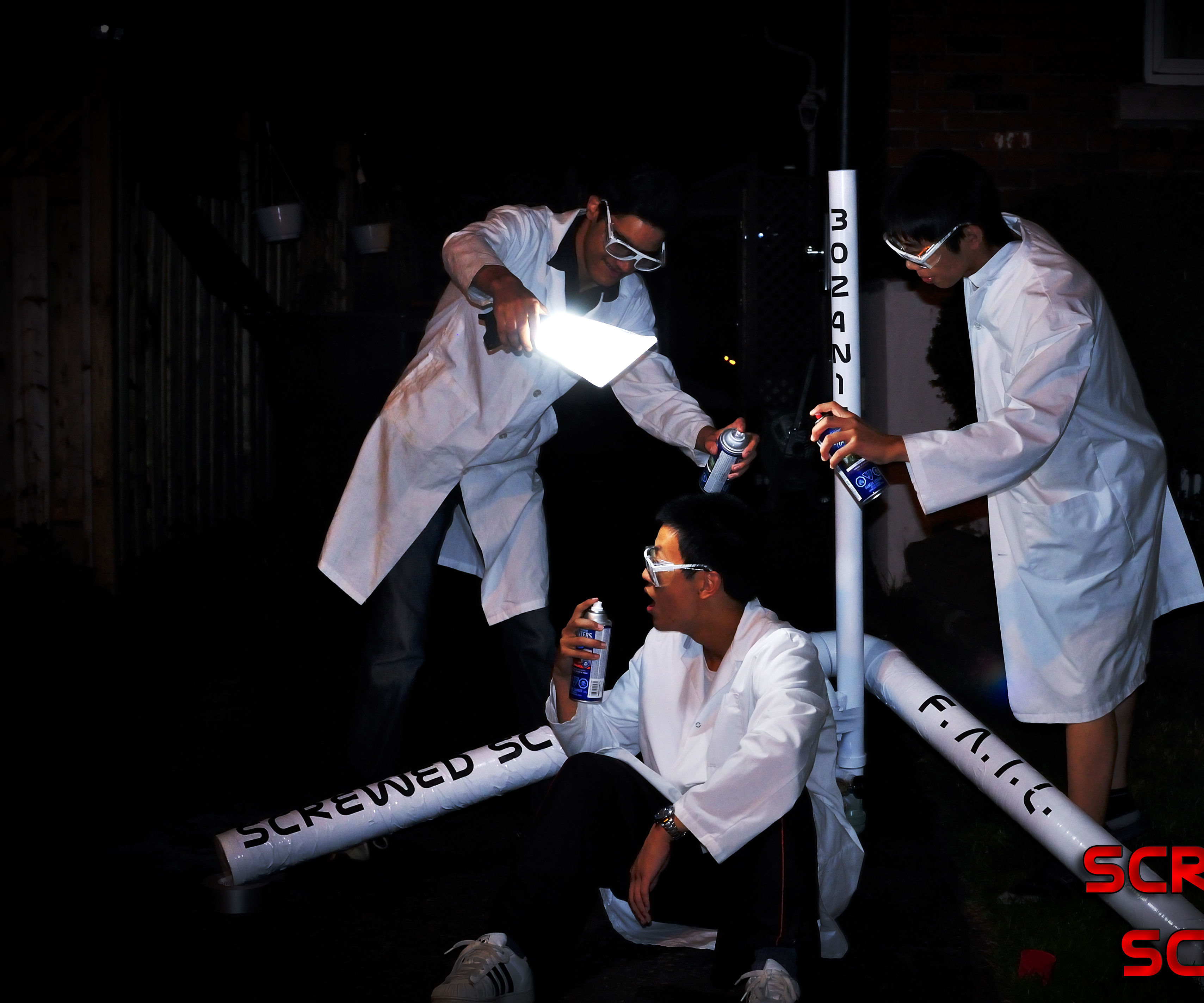 Screwed Scientists' Air Cannon
