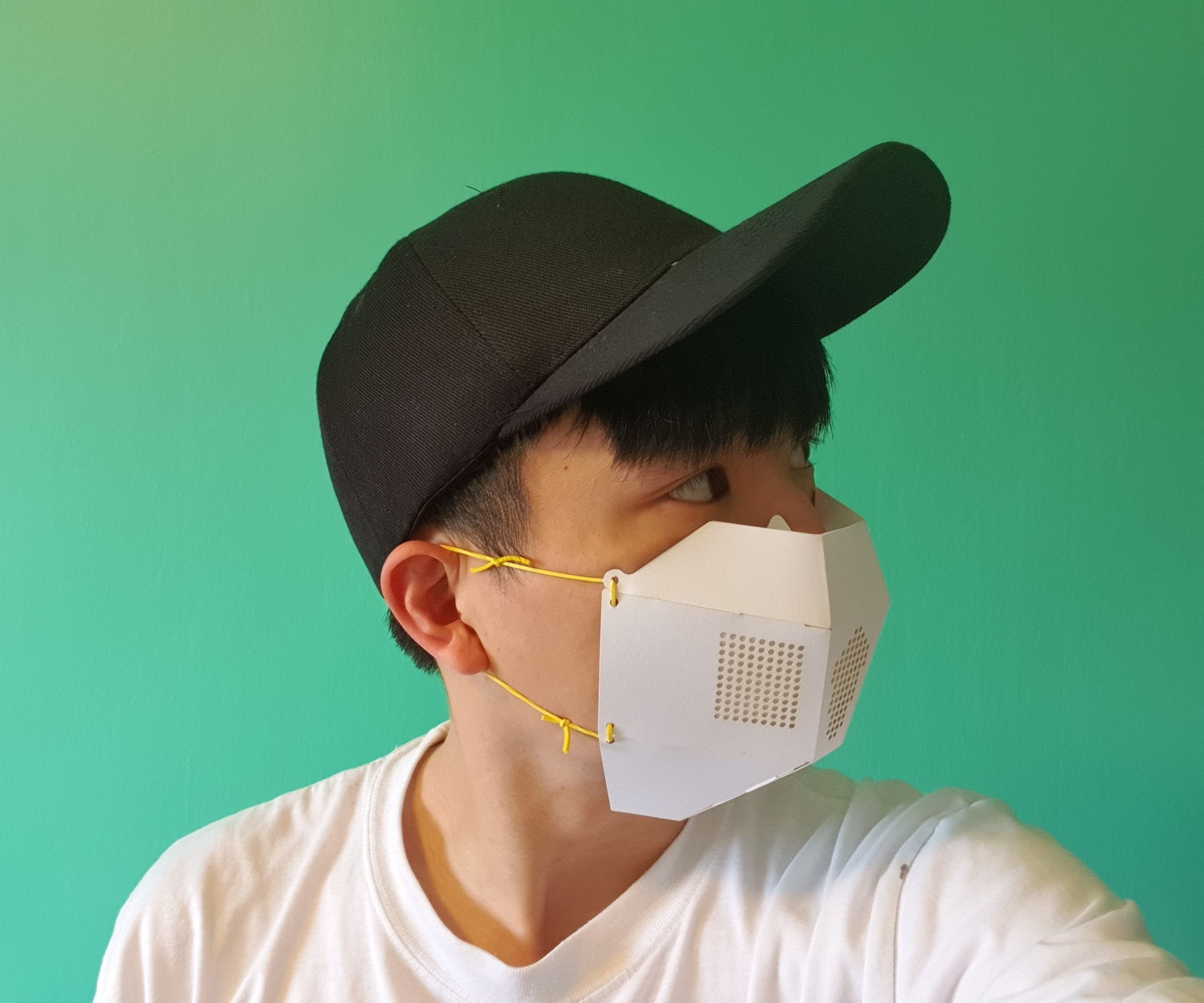 PaperMake: DIY Half-Face Mask for Everyone