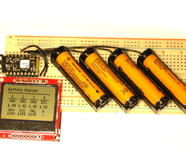 Smart Battery Charger (no soldering!)
