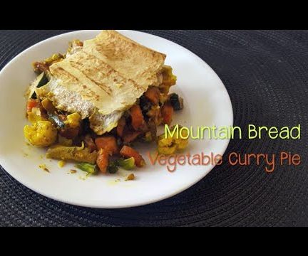 Mountain Bread™ - Vegetable Curry Pie