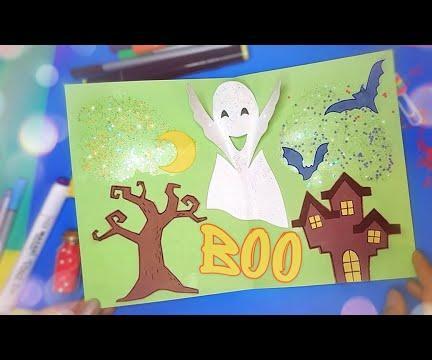 🎃 DIY Halloween Pop Up Card, Spooky Card, Paper Halloween Crafts