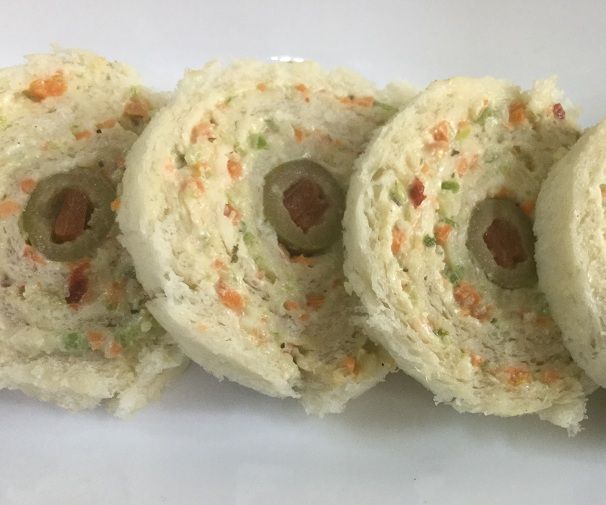 Vegetable Pinwheel Sandwiches