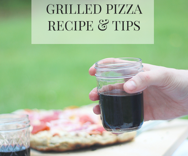 Backyard Grilled Pizza