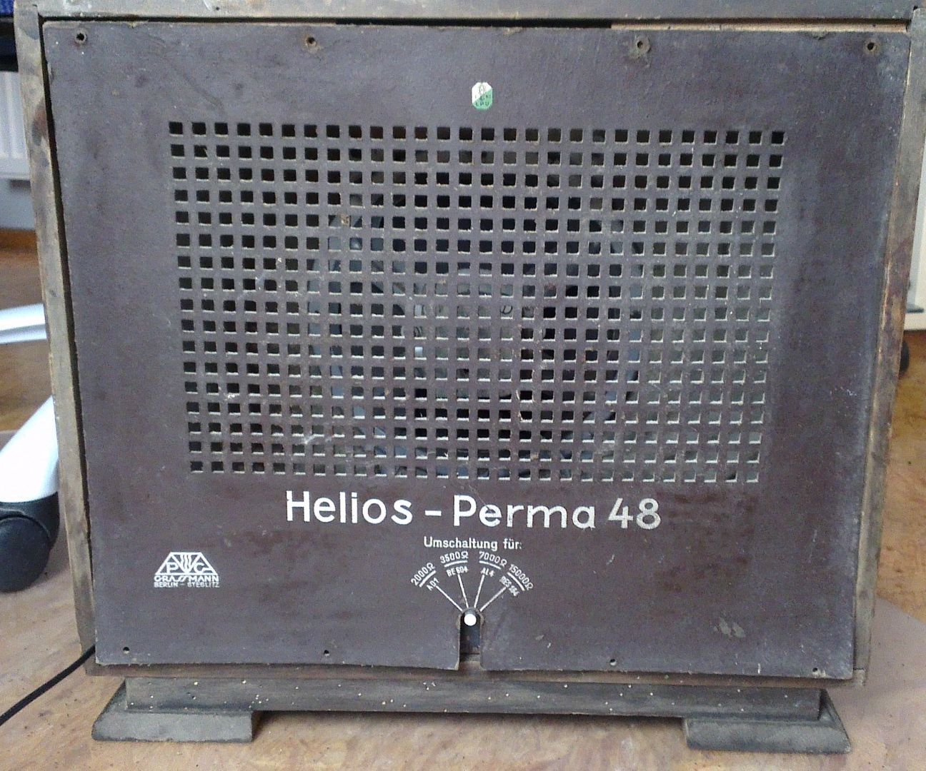 70 years old german BLUETOOTH speaker