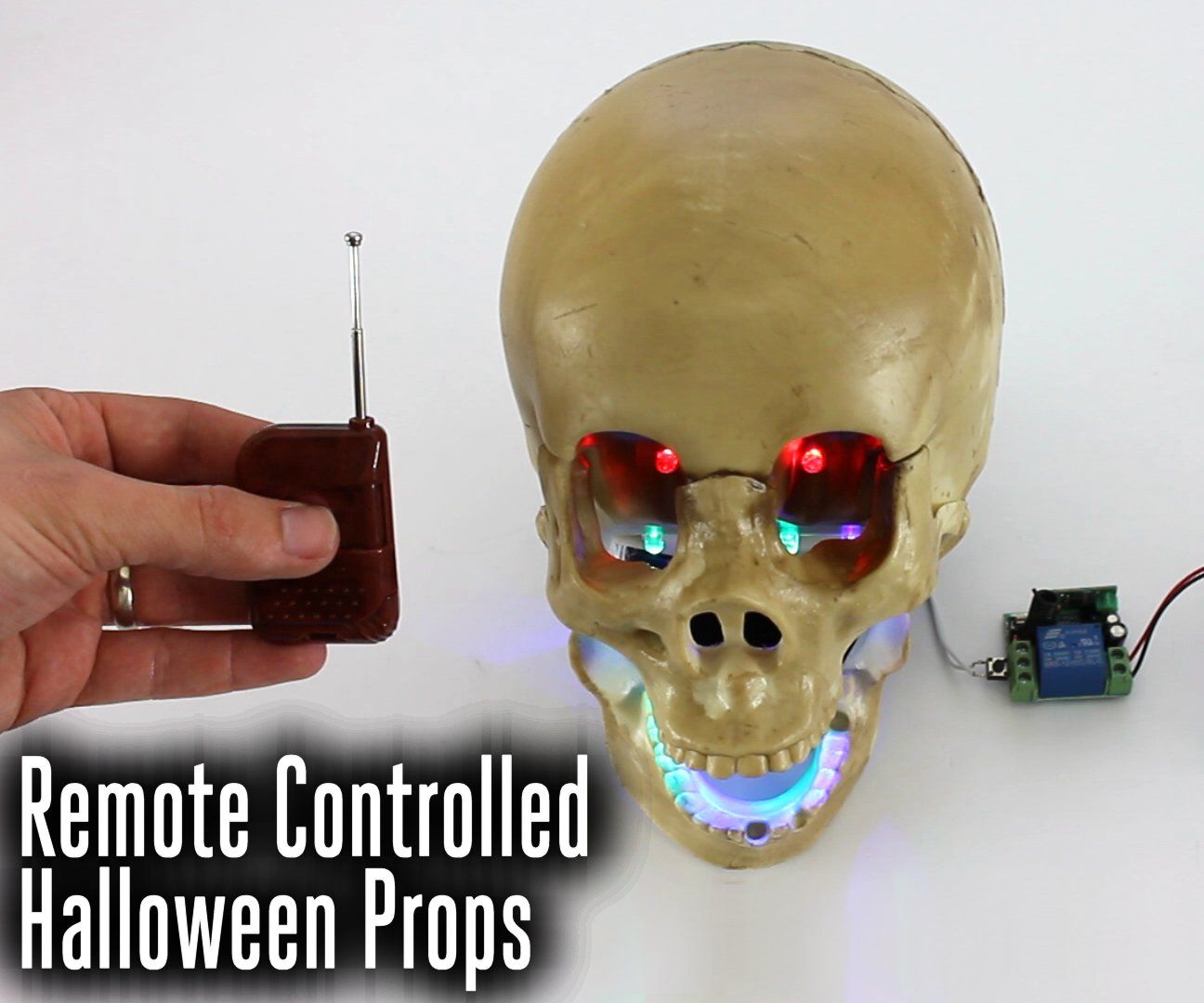 Remotely Control Your Halloween Props