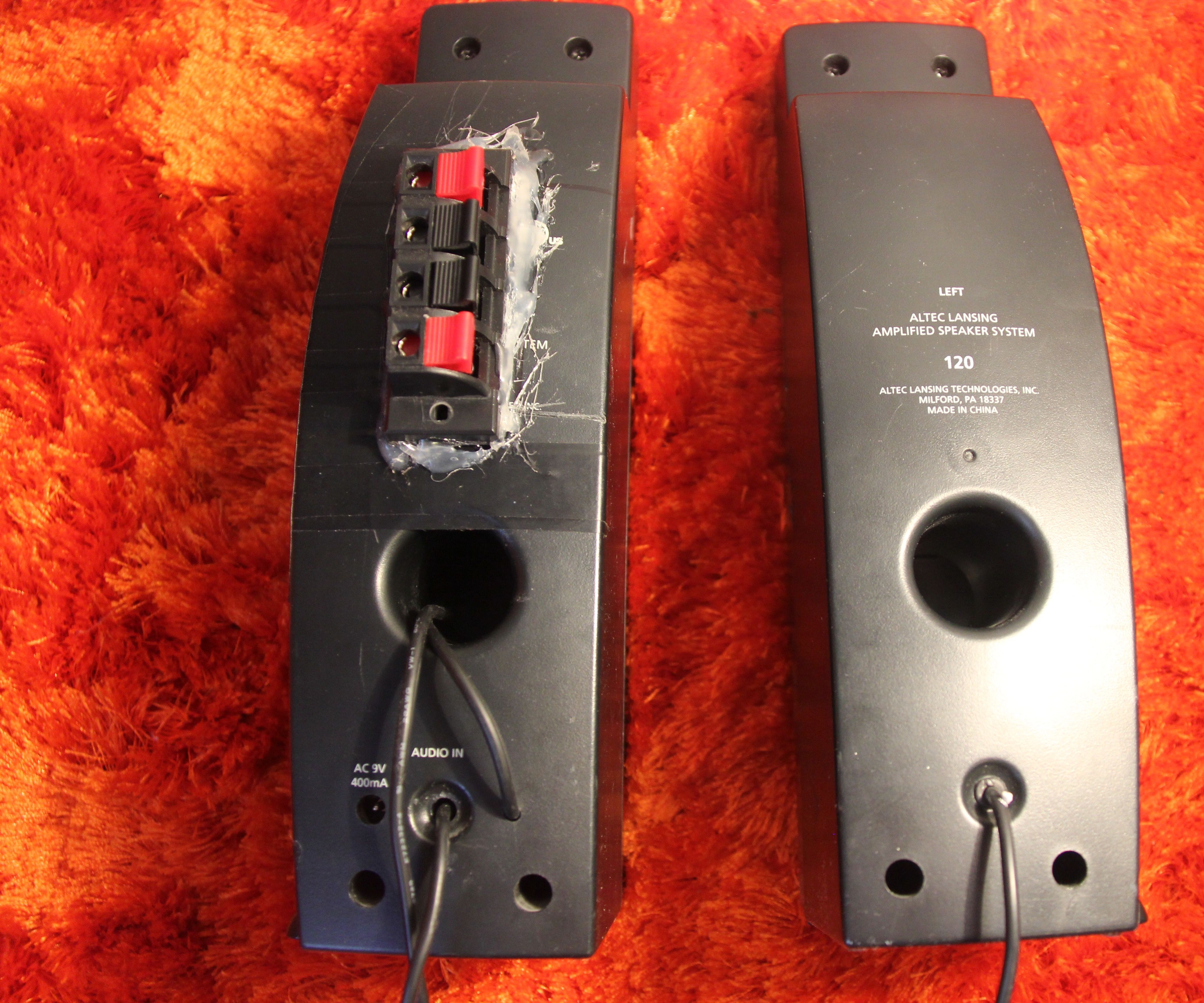 Adding a Speaker Output to Your Speakers (works Great and Sorry for My English, Its Not My First Language)