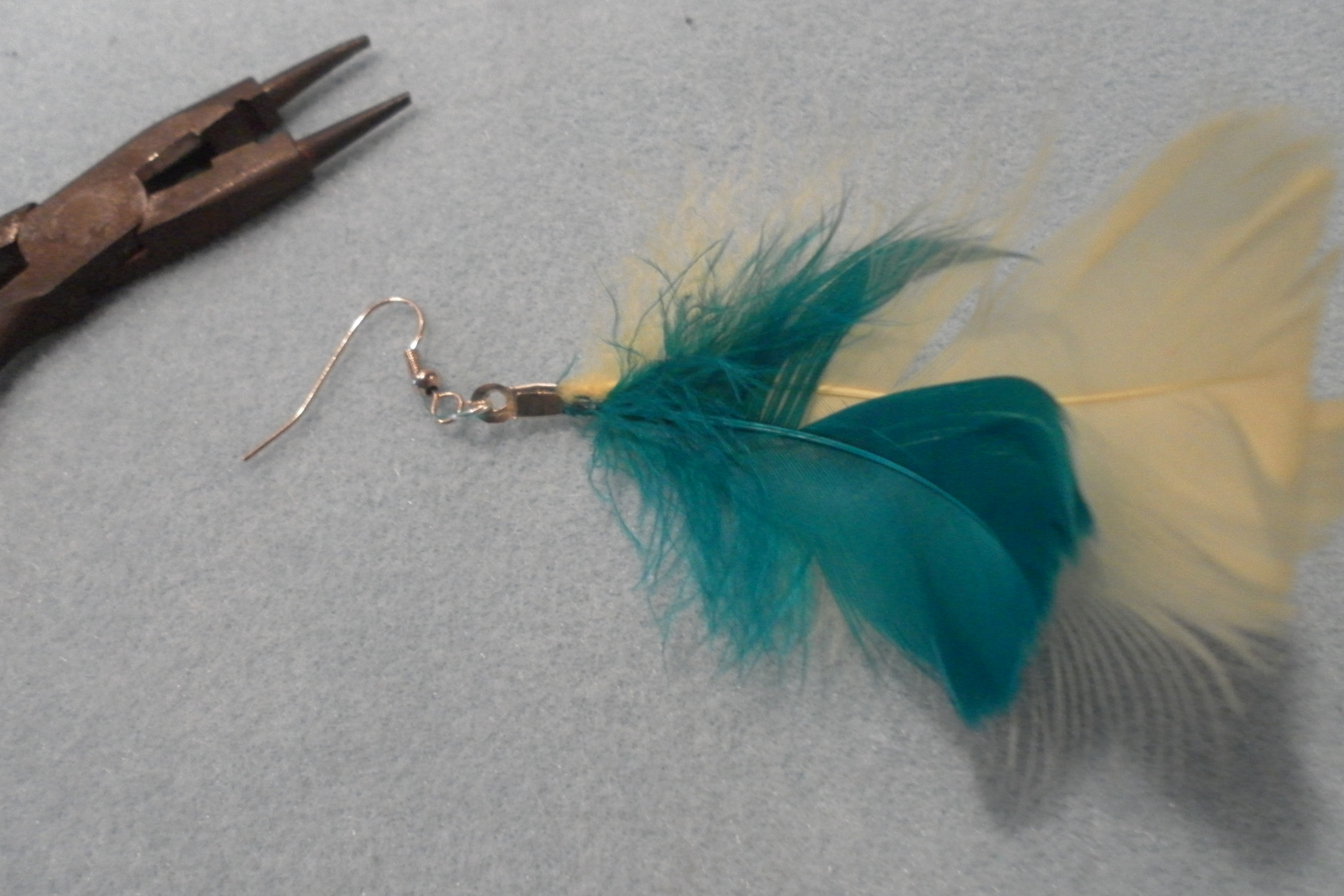 Feather Earrings: