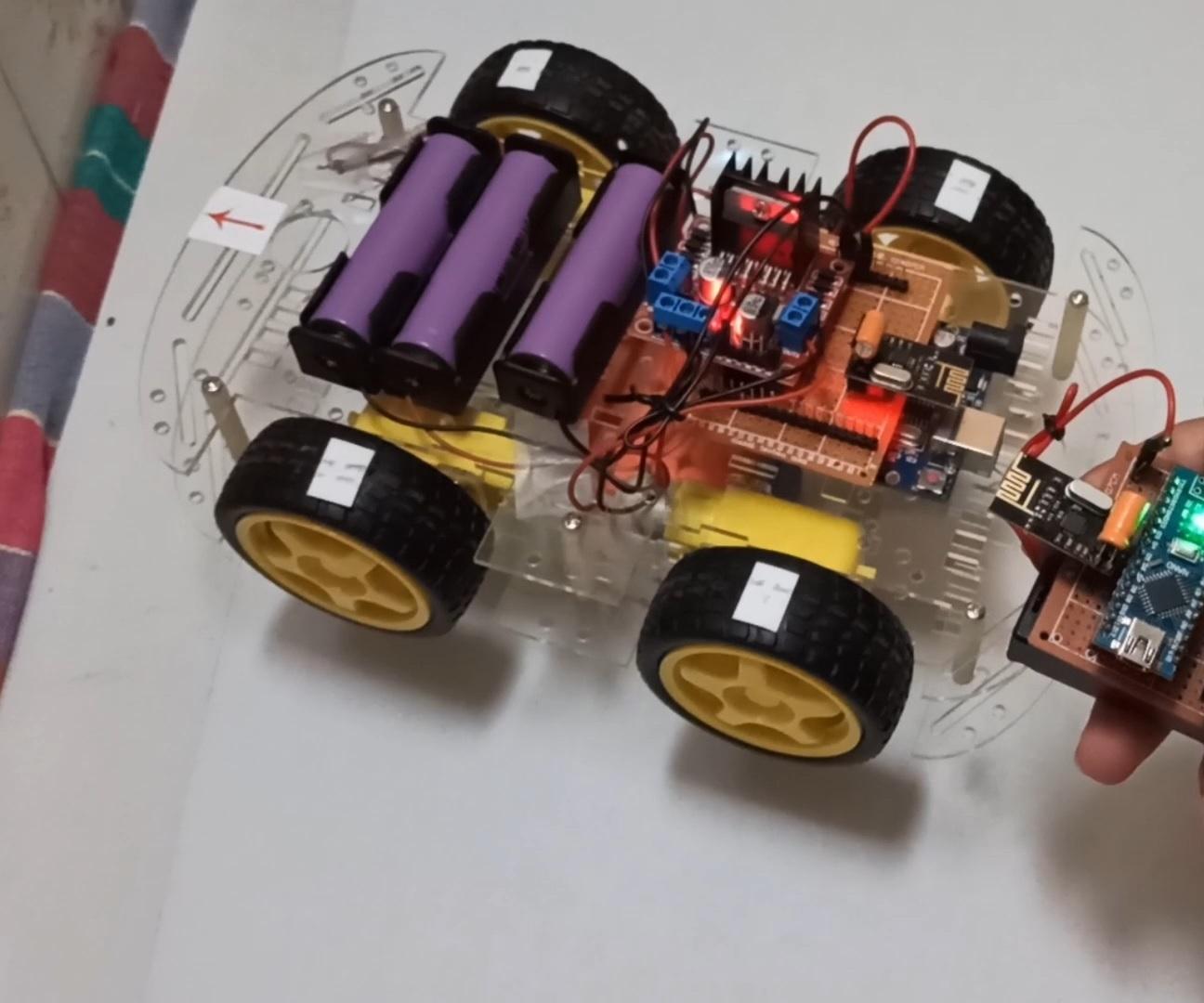 DIY | Joystick Controlled Remote Car Using Arduino