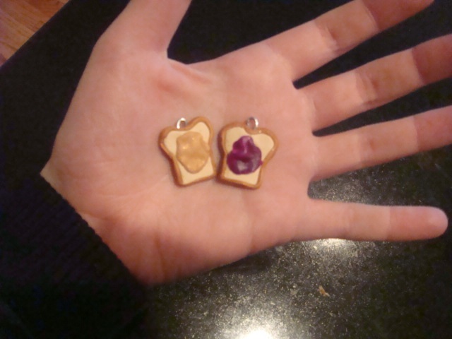 PB & J Friendship Charms