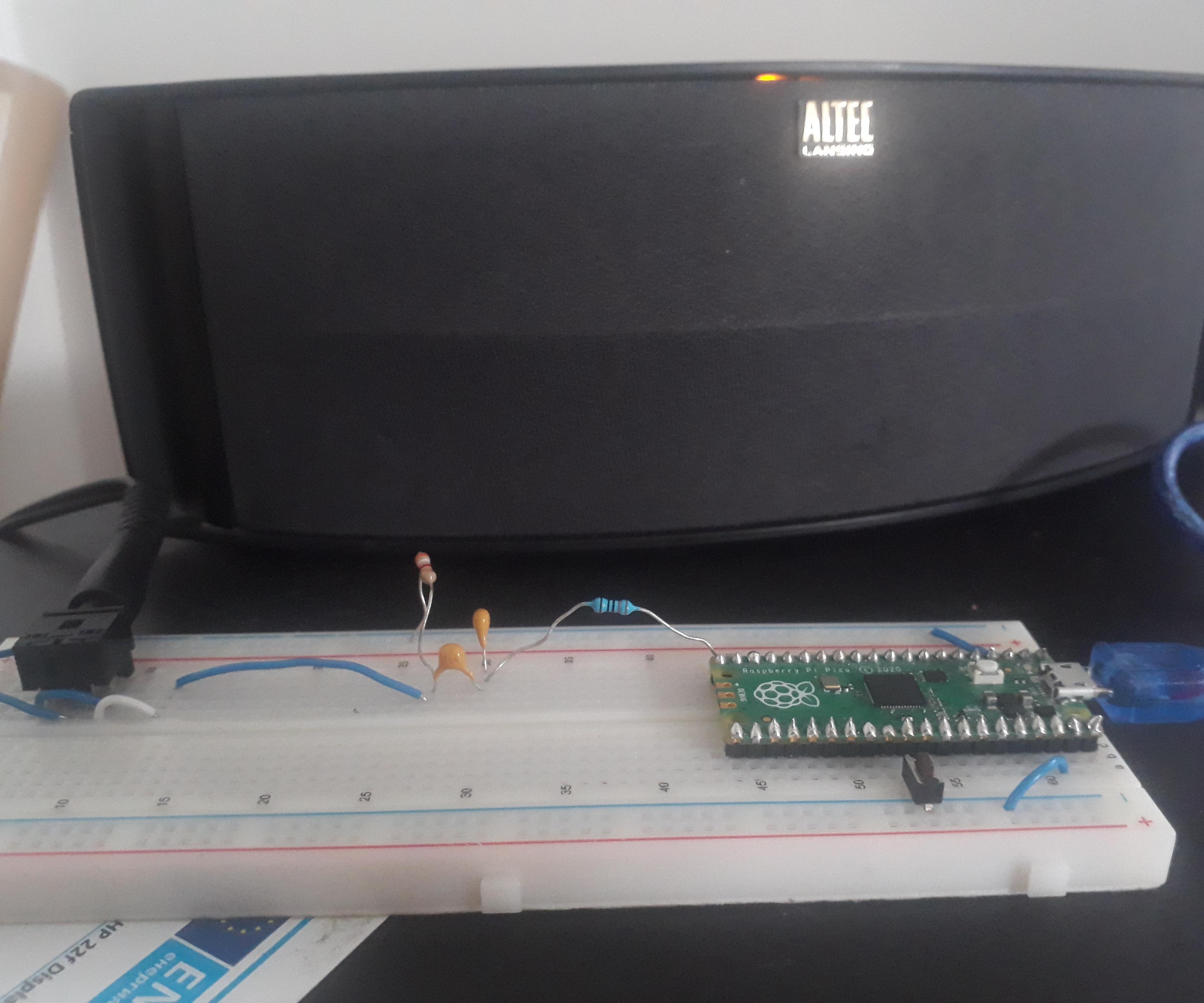 RP2040 USB Sound Card (Pulse Density Modulated Audio)