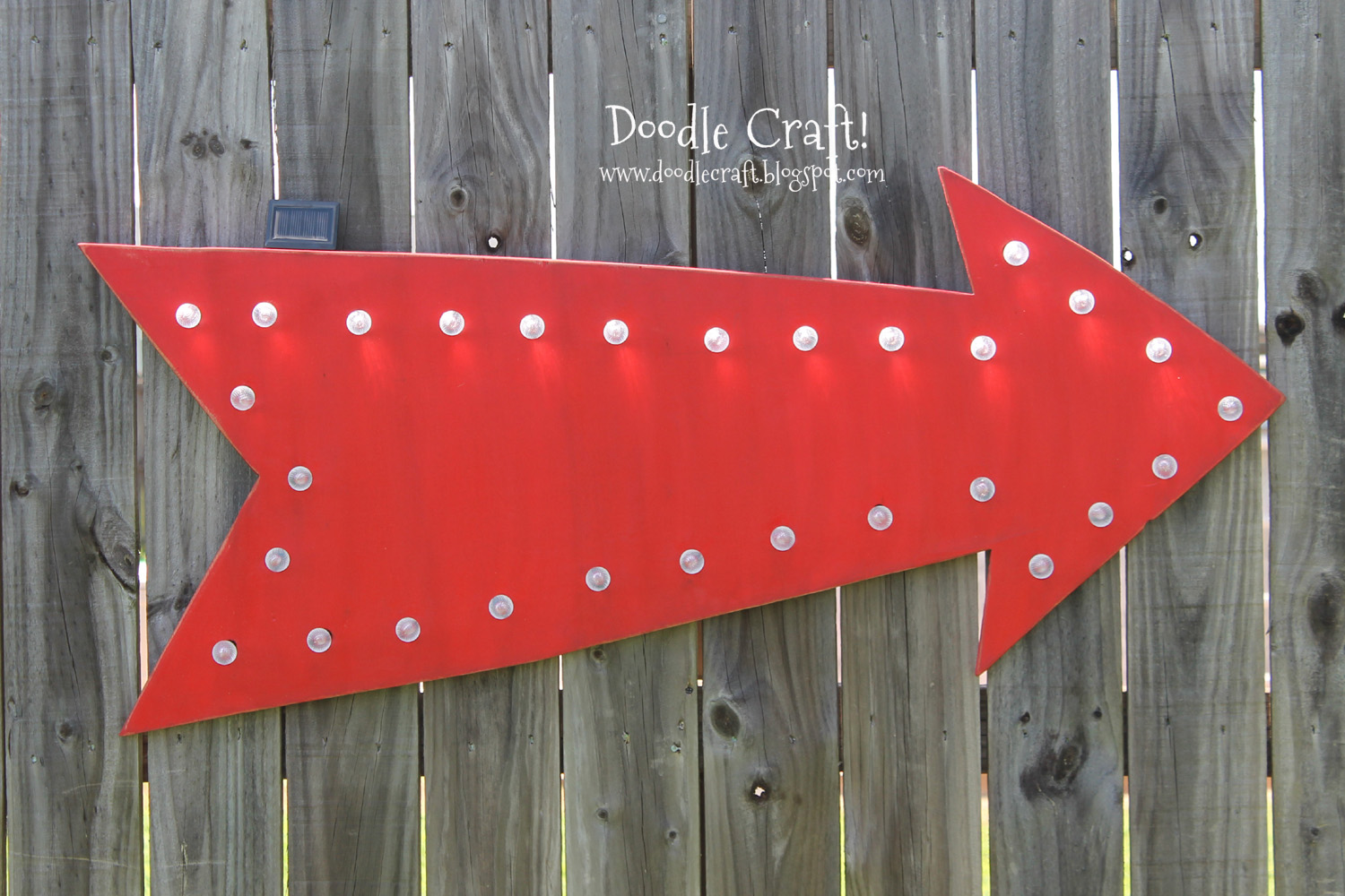 eat at joes vintage red arrow diy solar power light up marquee hanging sign cafe bulb lights and plywood easy tutorial (33).JPG