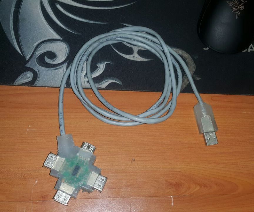 RECYCLE USB PLUG FROM A DAMAGED USB CABLE