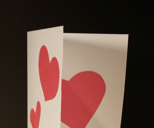 Valentine Day Heartbeat Card