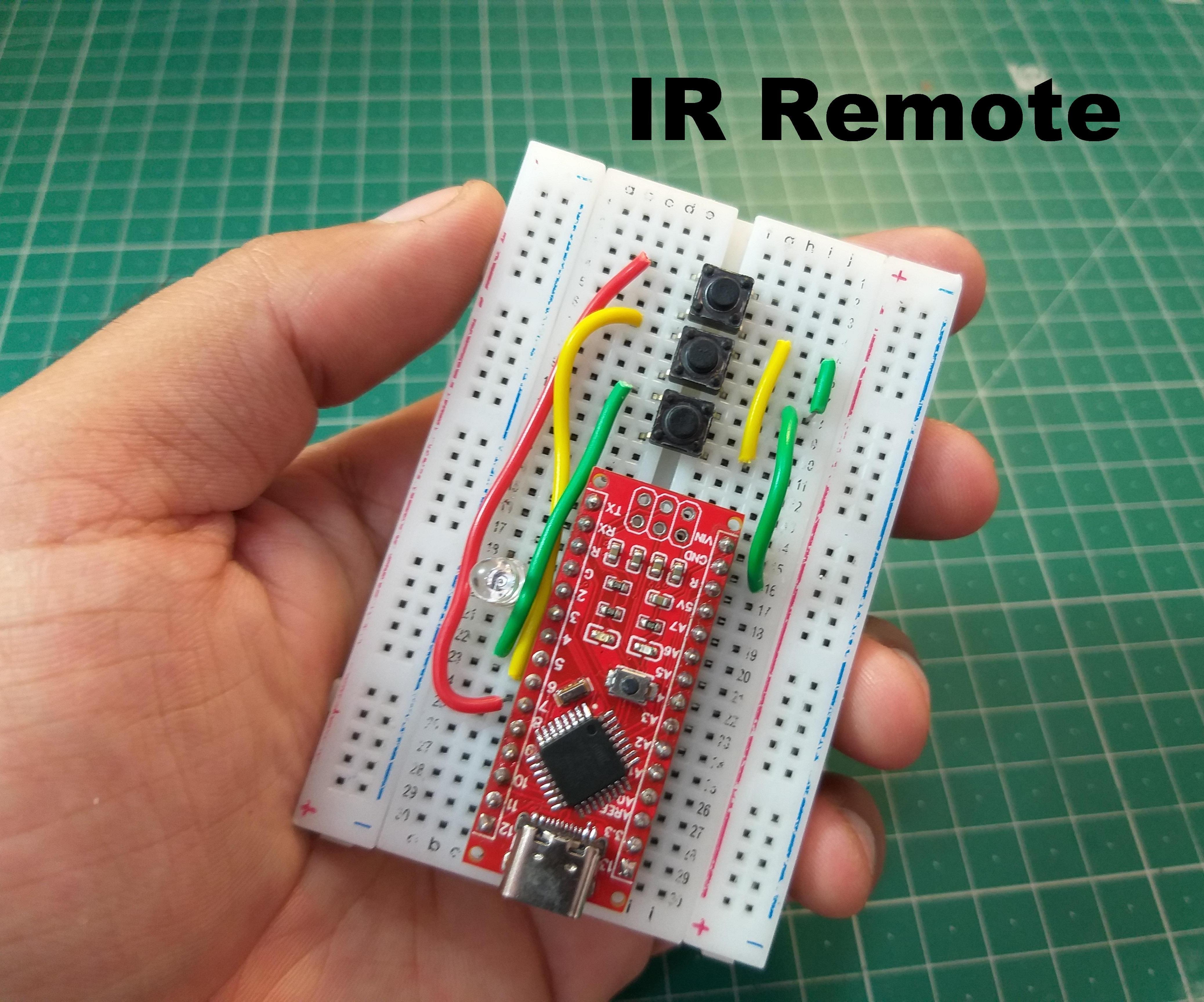 IR Transmitter Remote Using Arduino