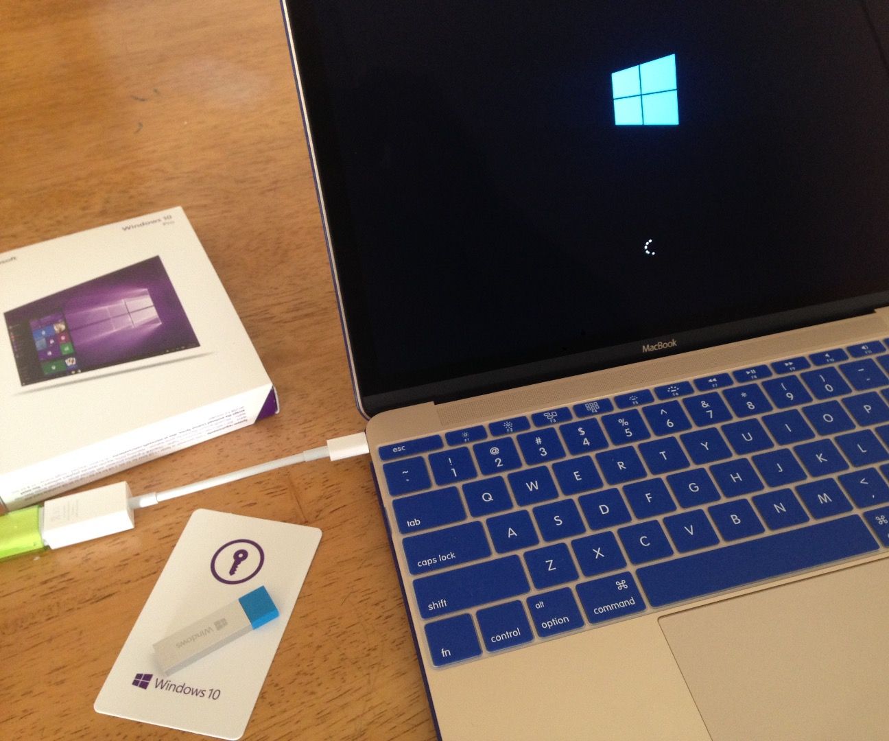 MacBook (USB Type C) Windows 10 Install