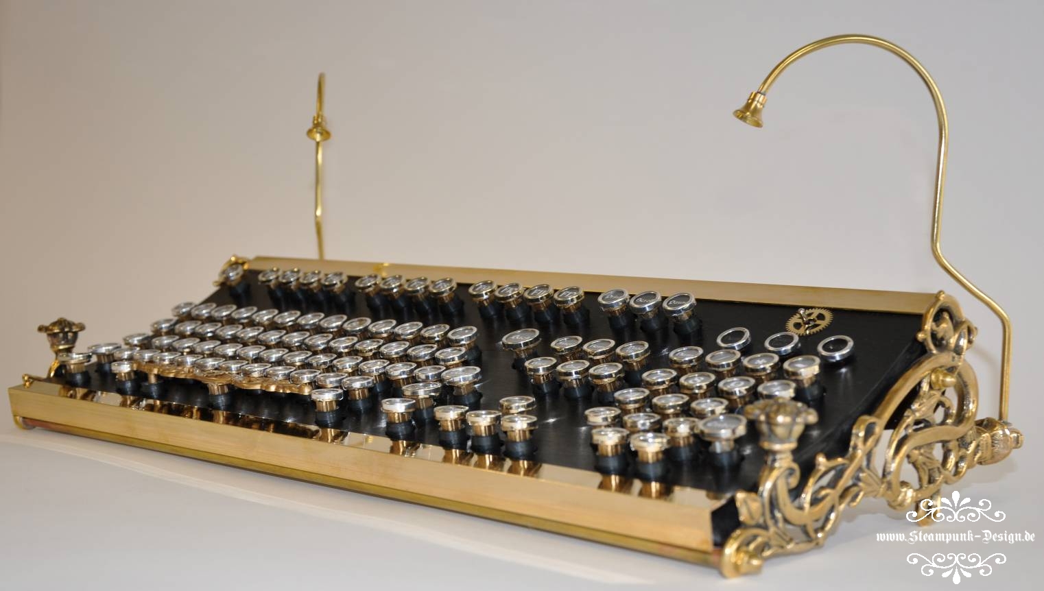 Most Detailed Steampunk Keyboard Instruction