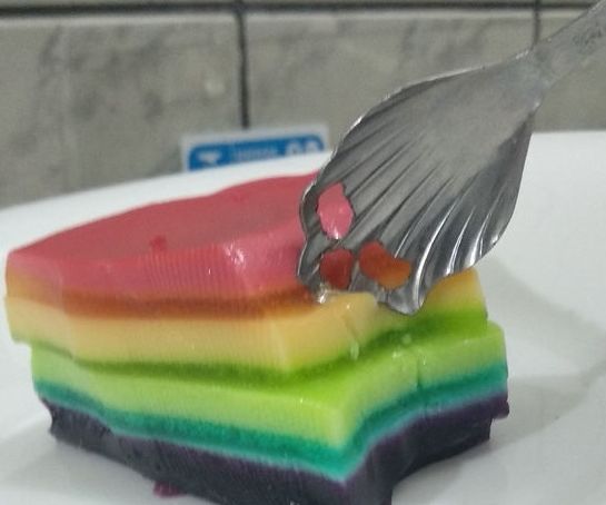 Rainbow Jell-o (multi Flavoured)