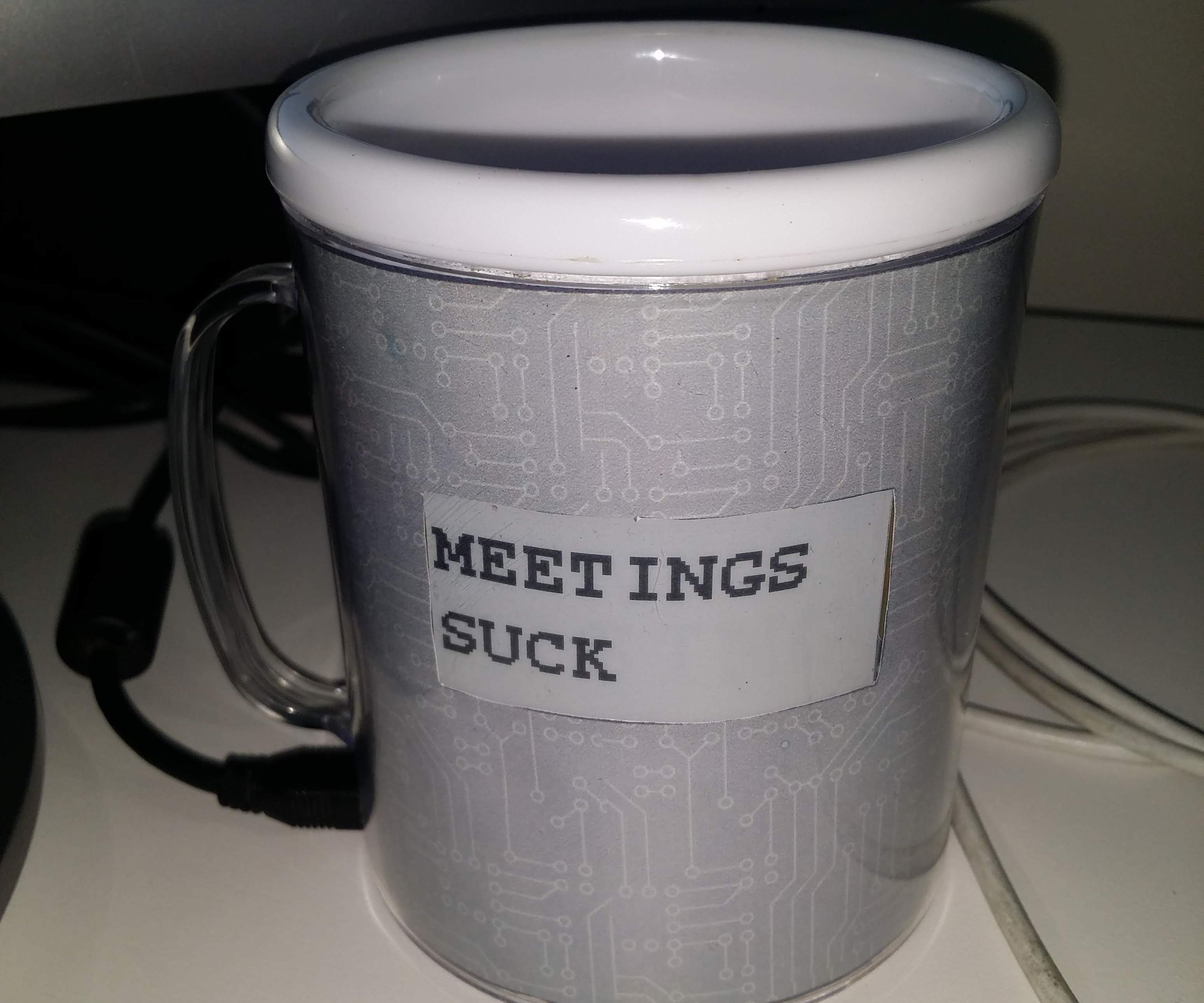 E-Ink Display Mug