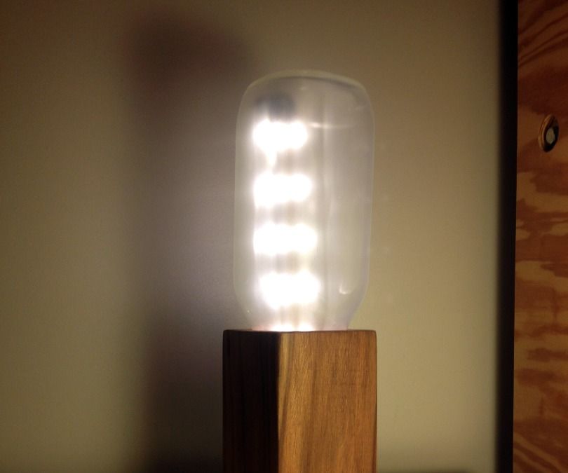 Milk Bottle Lamp