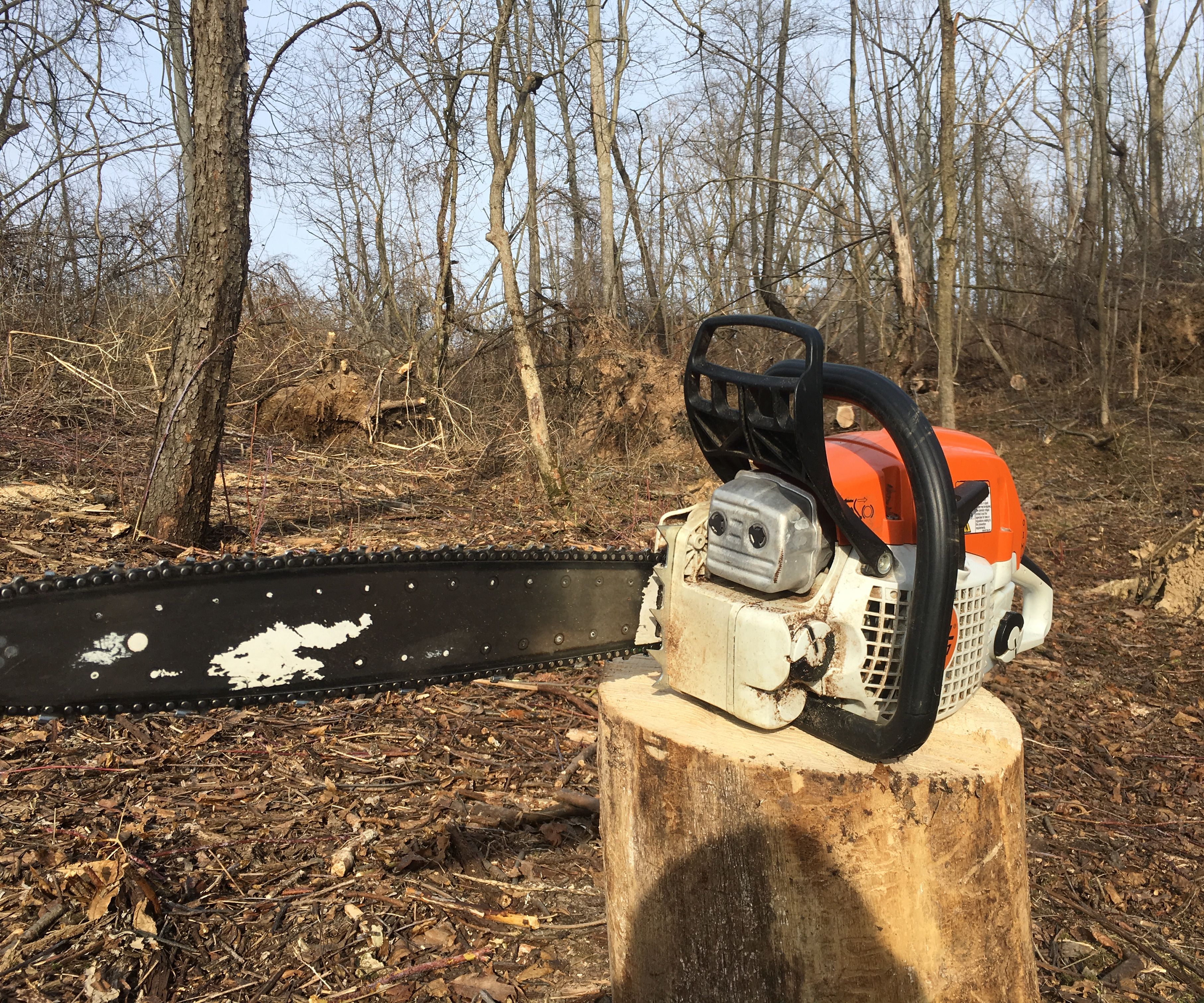 How to Sharpen a Chainsaw Chain