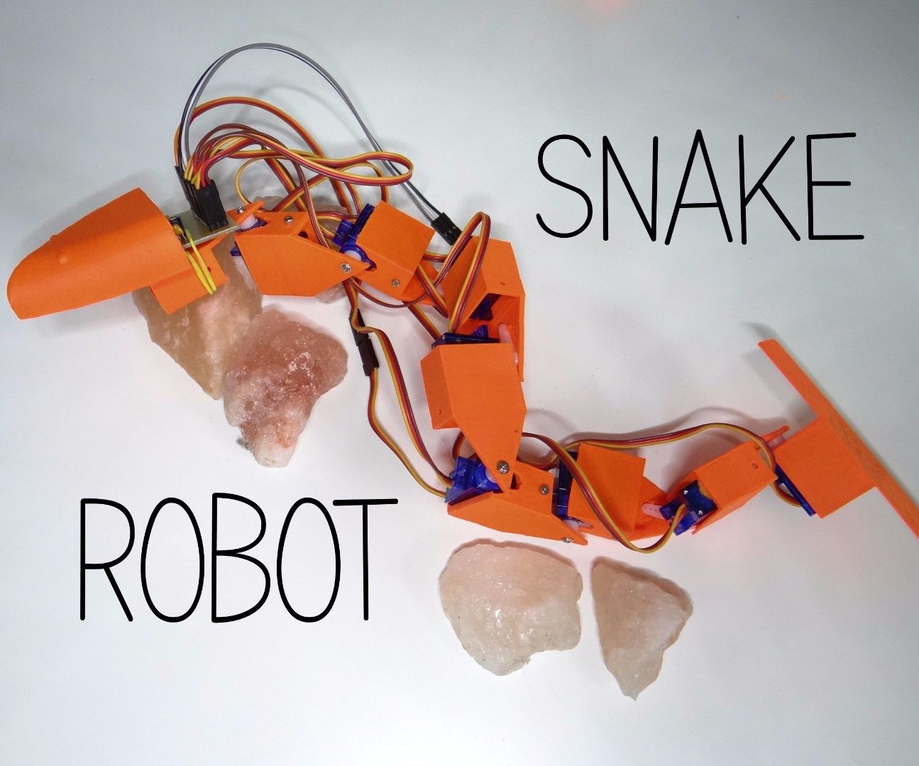 3D Printed Snake Robot