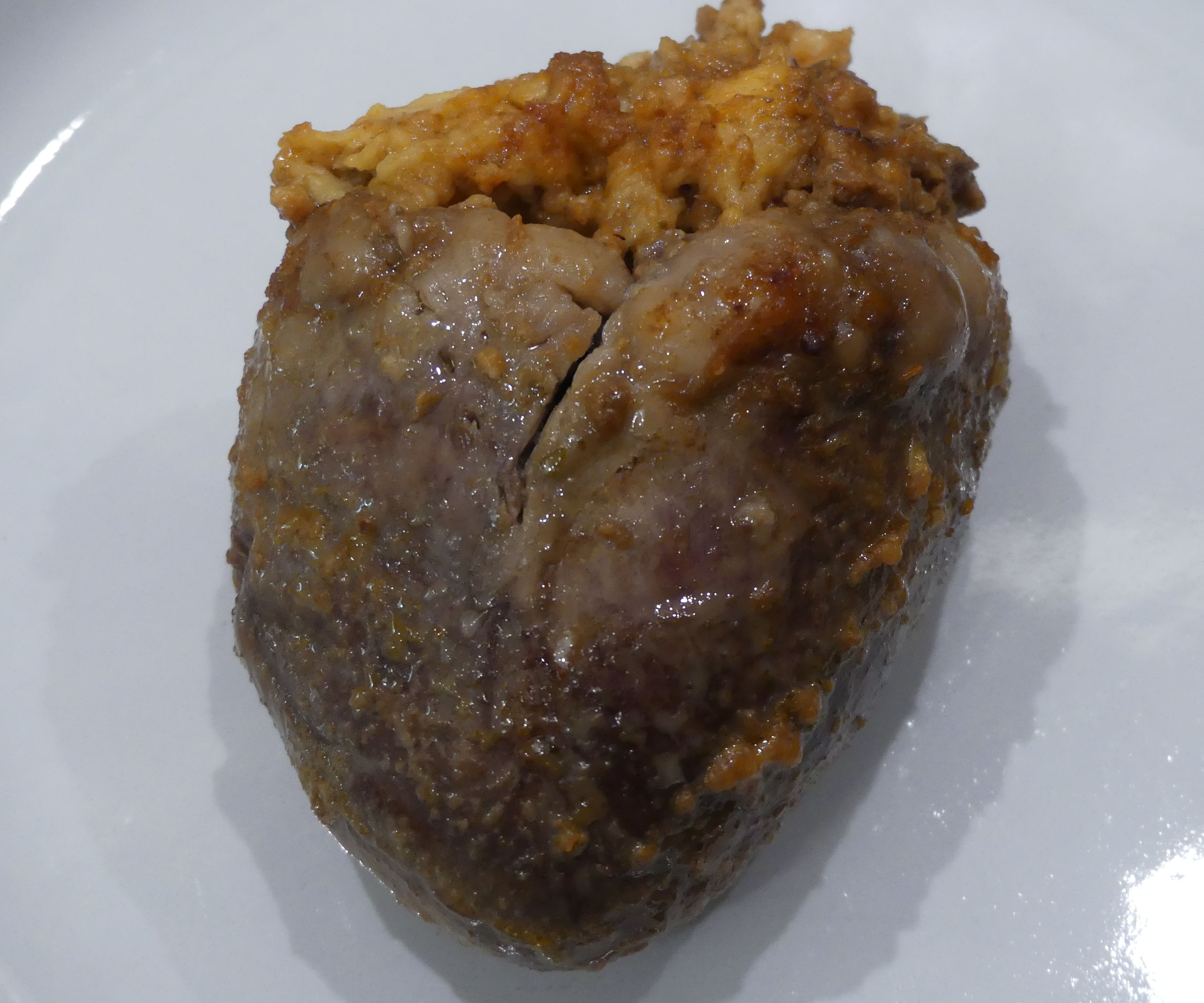 Stuffed Lamb Hearts
