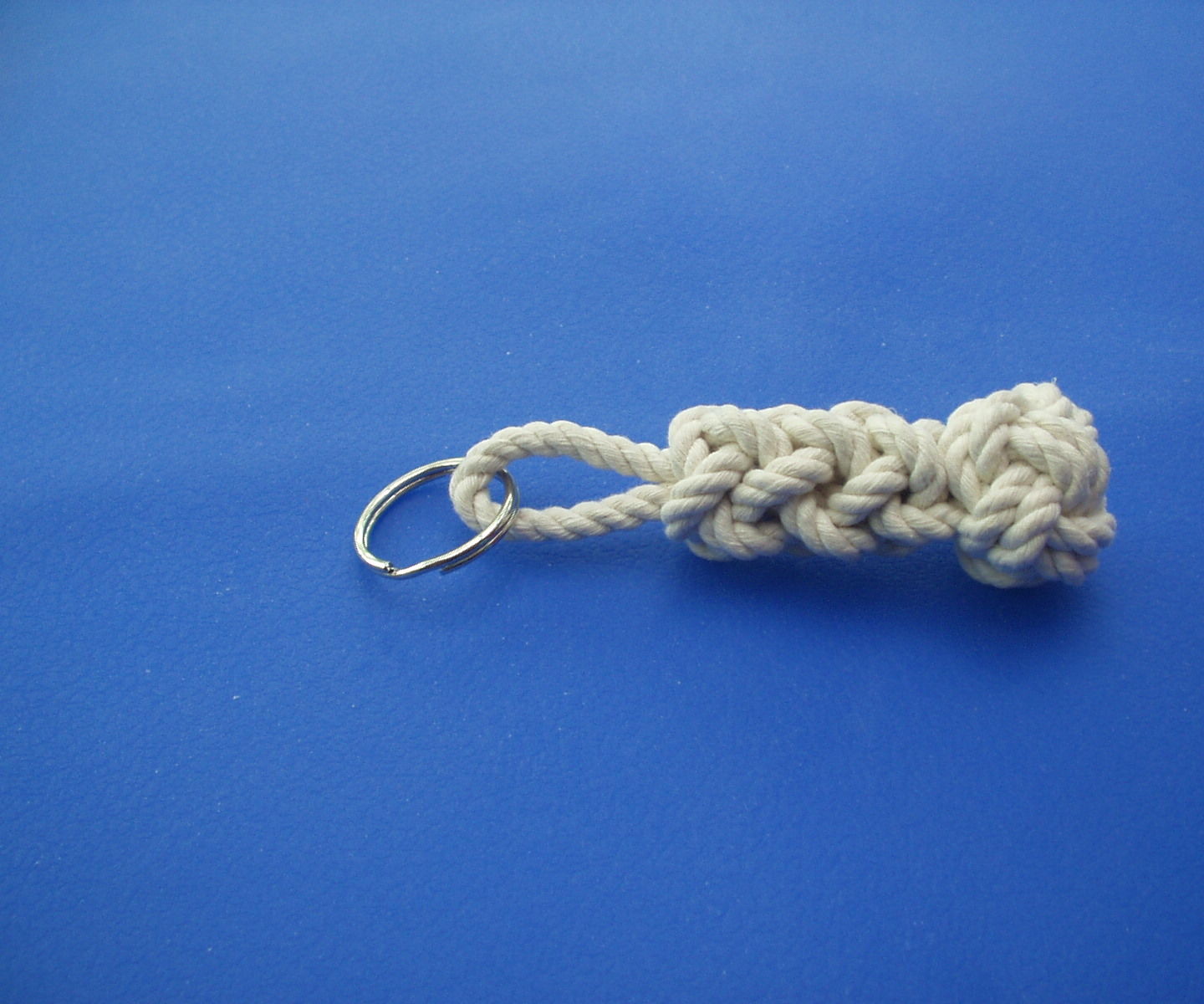 3 Bight, 7 Lead Turks Head Lanyard/fob/luggage ID