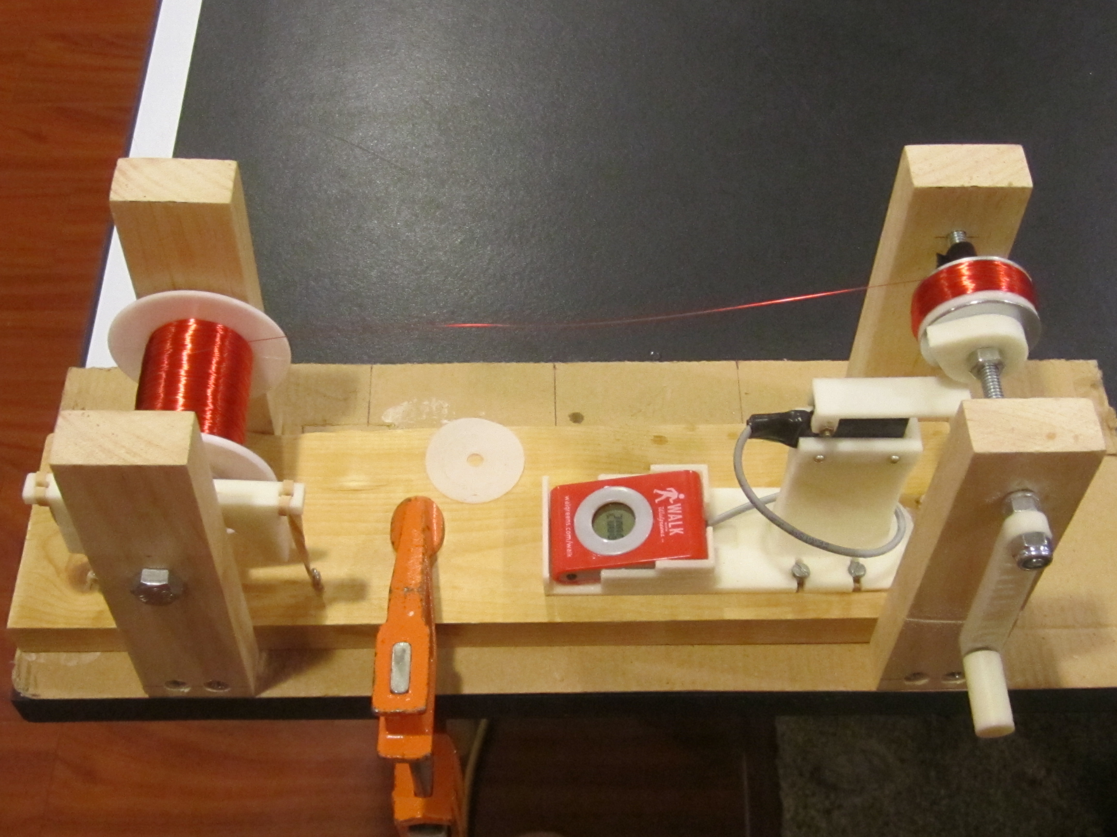 Coil winder with automatic counter