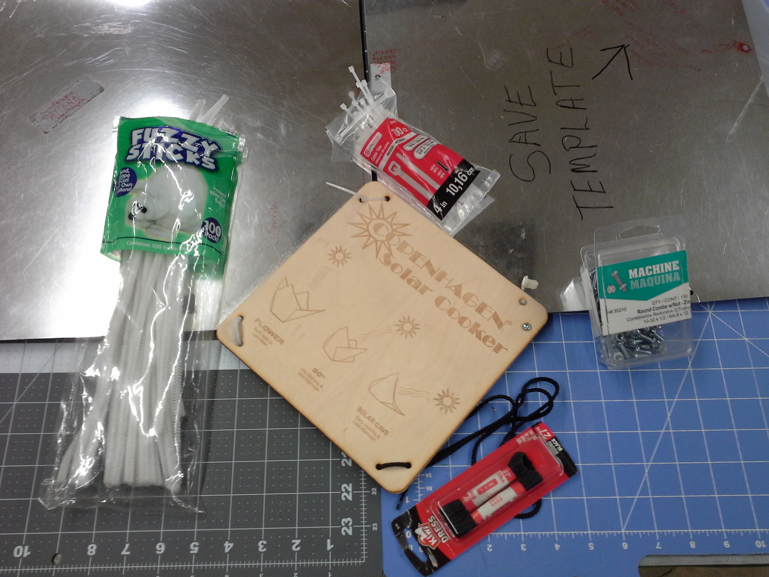 Zip Tie Hack Copenhagen Solar Cooker Replace Lace