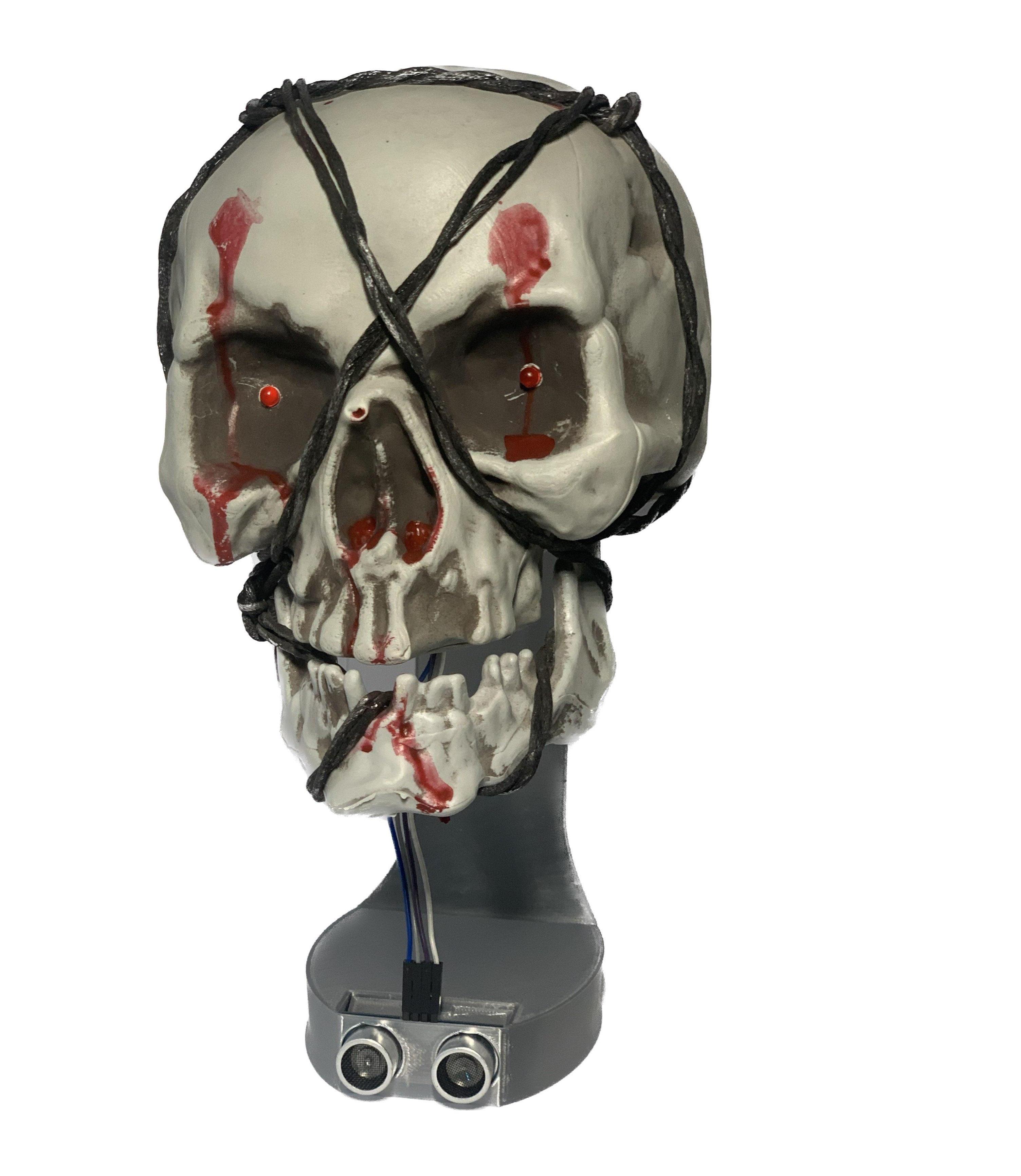 Spooky Laughing Skull