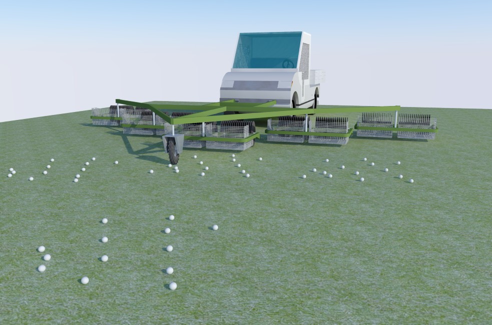 How to Operate a Golf Ball Picker