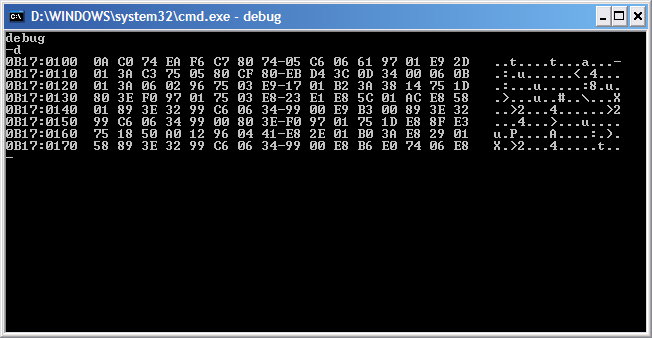 First Assembler Program