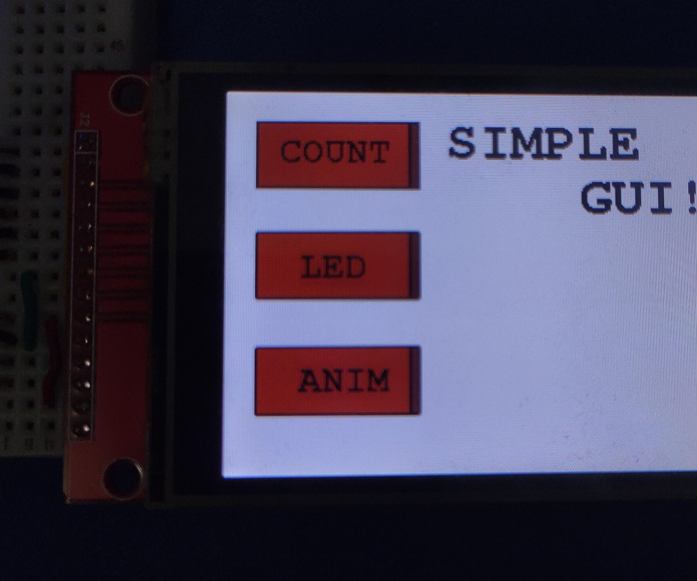 How to Make GUI Using Microcontroller and TFT LCD