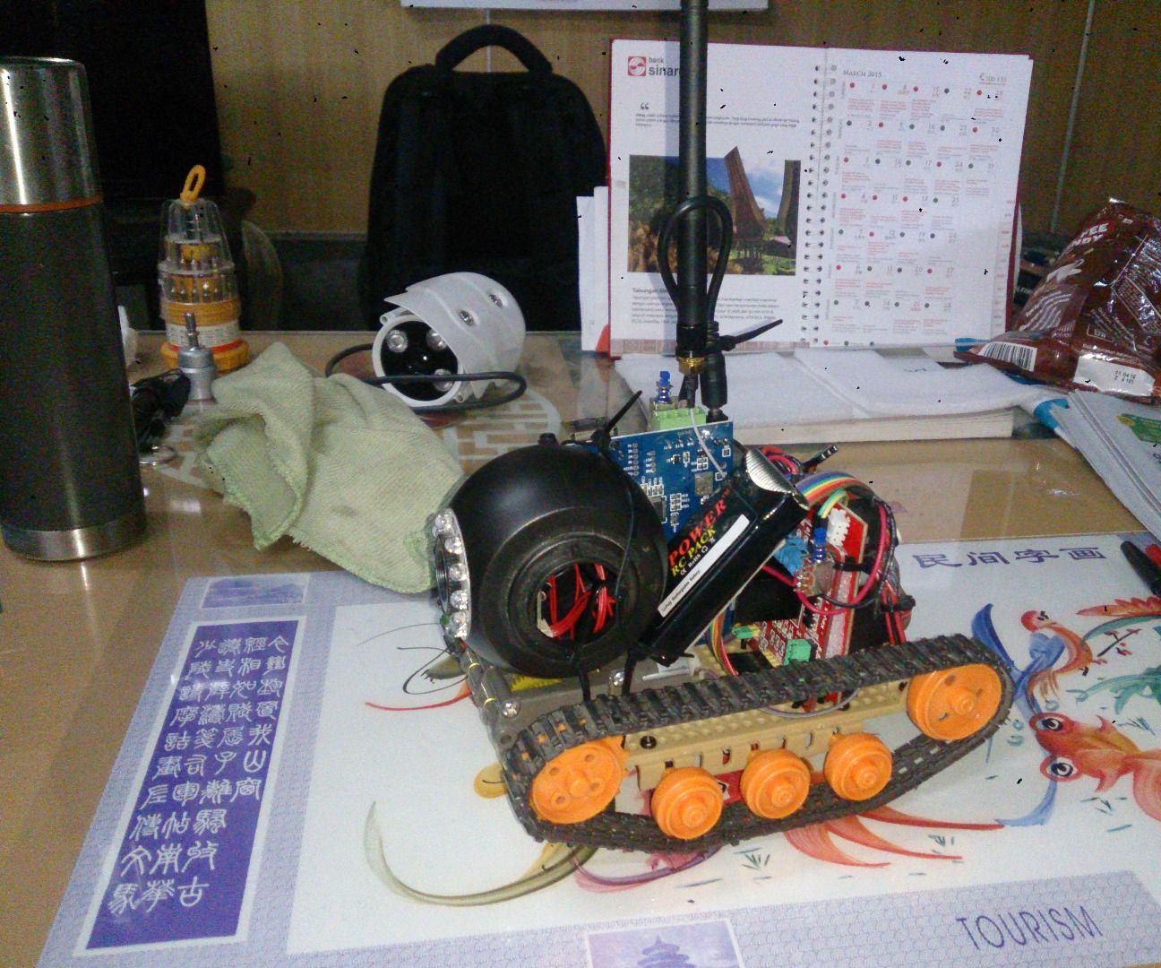 Android Controlled Arduino Bluetooth Panzer