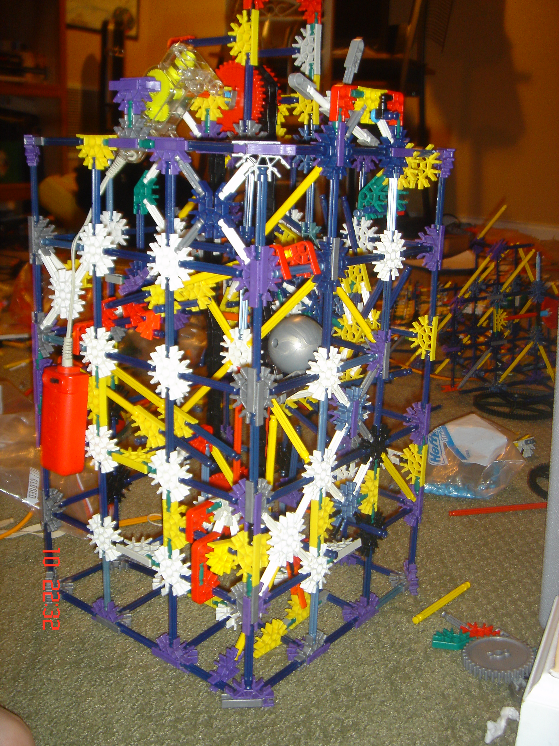 Project BOX K'nex Ball Machine