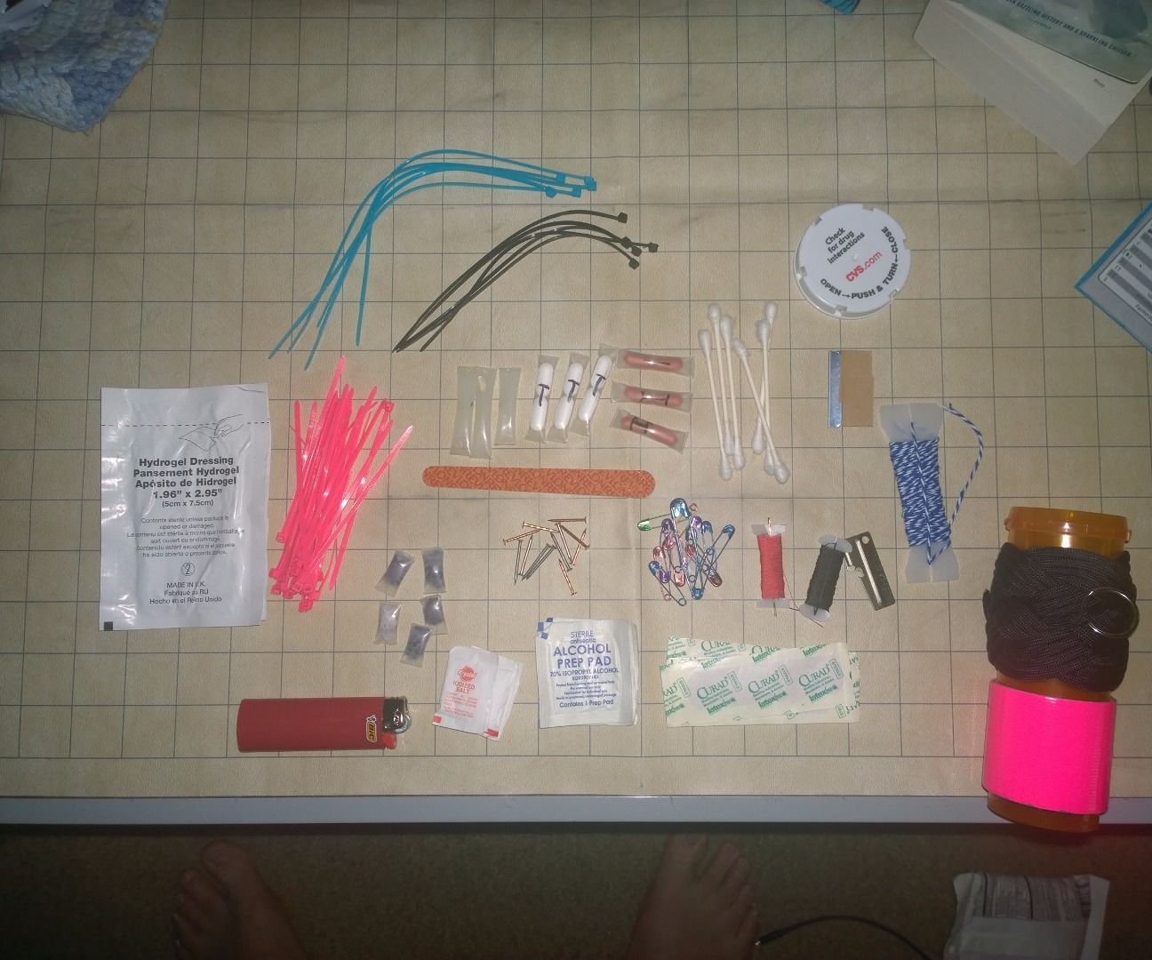Pill Bottle EDC Kit