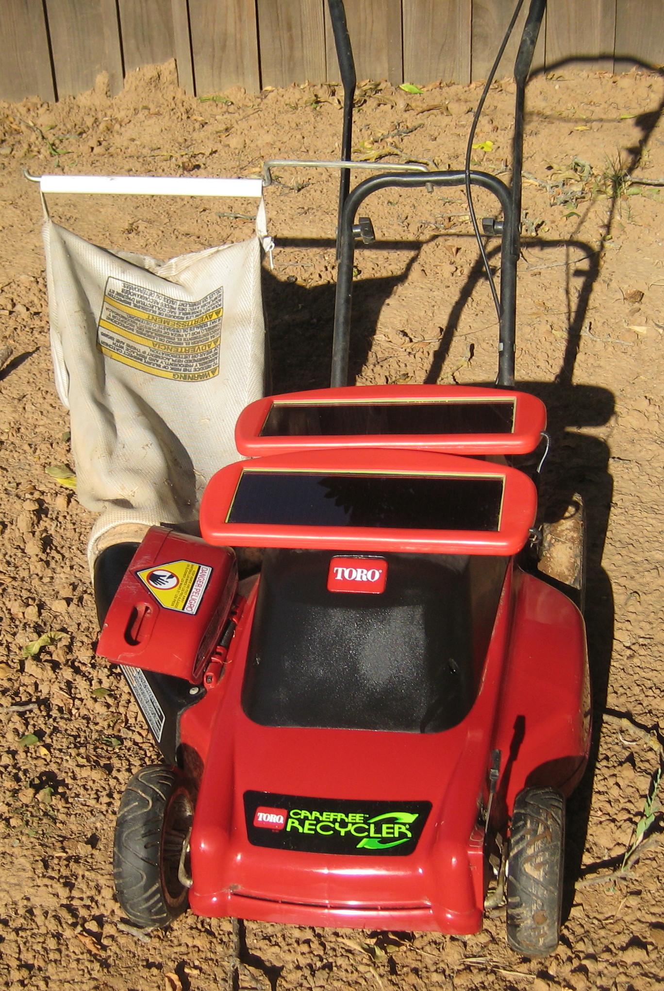Solar Lawn Mower!