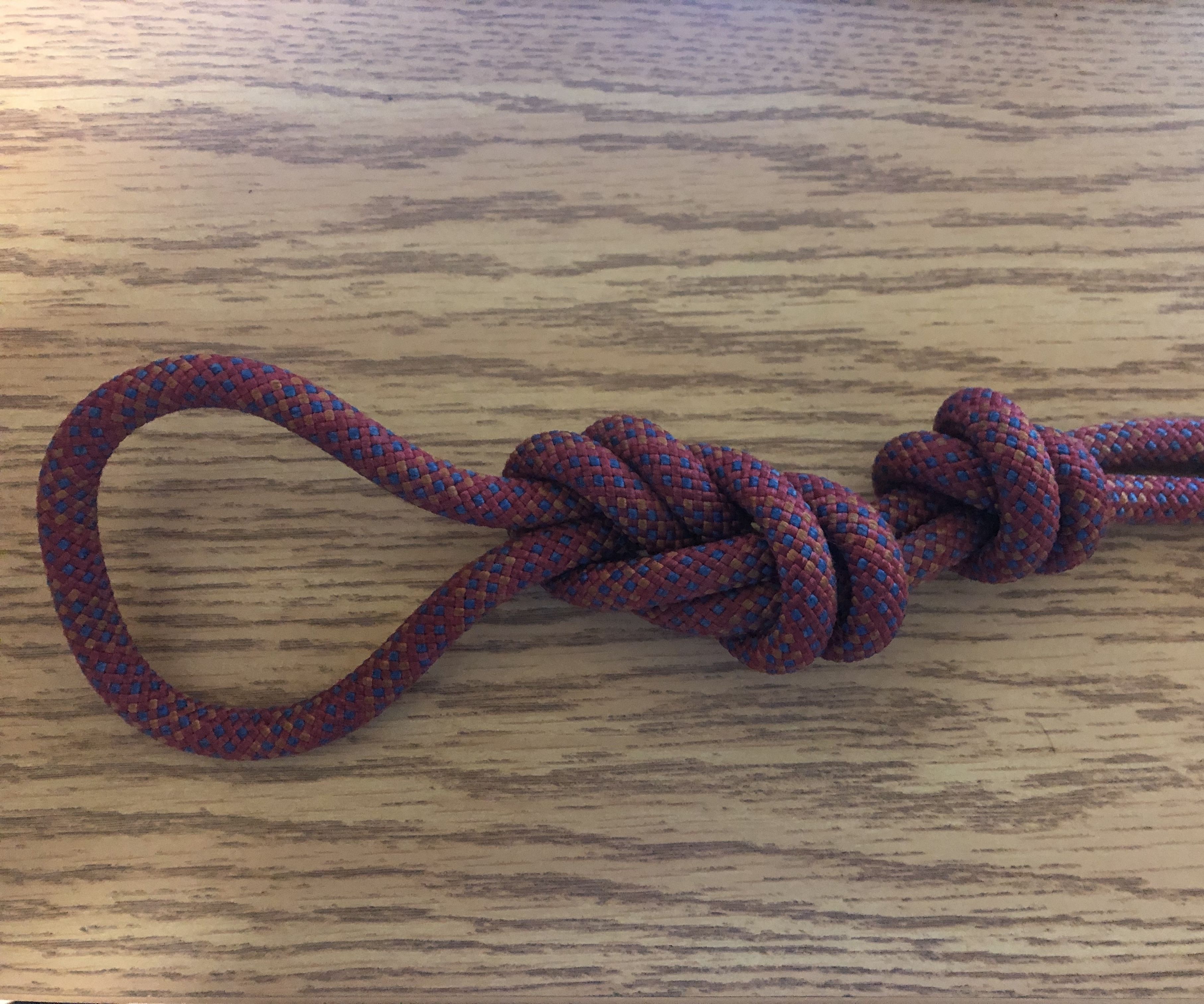 Tying a Figure 8 Follow Through