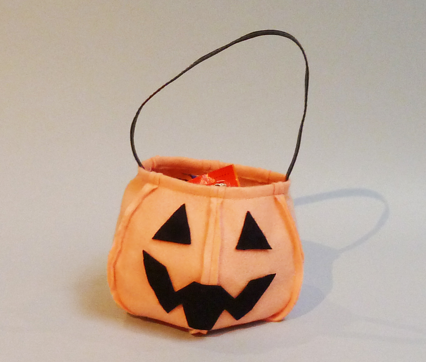 Easy Last Minute Trick or Treat Candy Bag with Pattern
